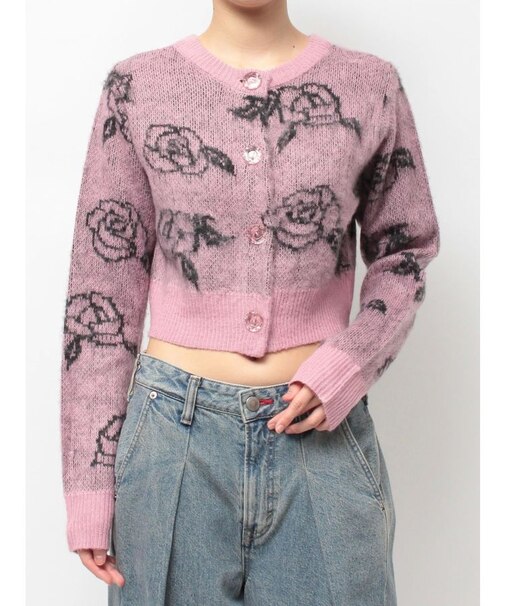 2WAYパターンショートカーデ