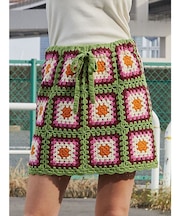 クロシェミニスカート