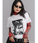 【JANIS】Distressed photo print t-shirts【コラボ】