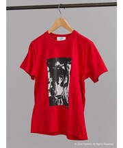 【JANIS】Distressed photo print t-shirts【コラボ】