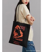 【JANIS】chain and synthetic leather strap tote bag【コラボ】