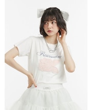 ローズドッキングTシャツ