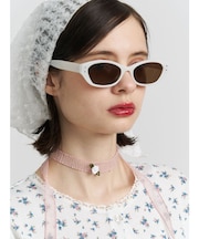 スリムウェリントンフレームサングラス