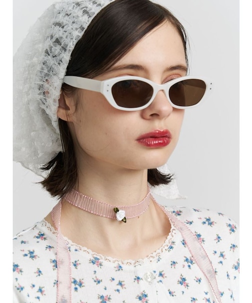 スリムウェリントンフレームサングラス