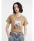 フラワーフォトフィットTシャツ