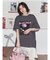 ローズプリントBigTシャツ