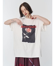 ローズプリントBigTシャツ