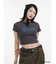 【Lilo&Stitch】ロゴフィットTシャツ