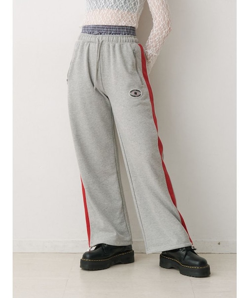 ダブルウエストスウェットパンツ
