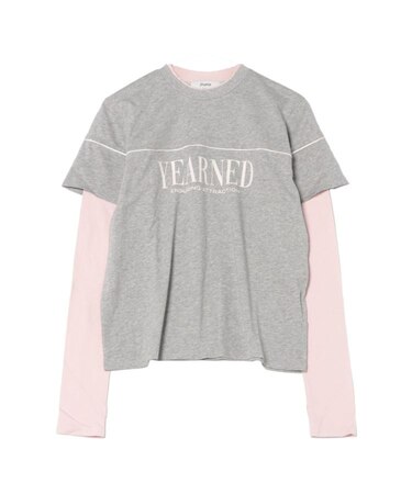ロゴレイヤリングTシャツ