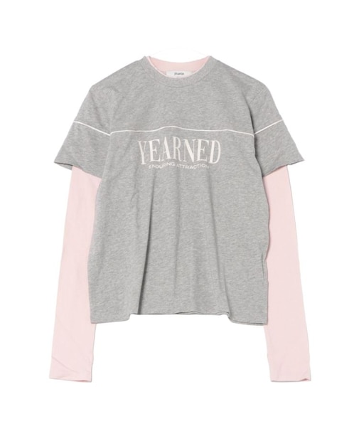ロゴレイヤリングTシャツ