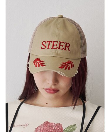 ヴィンテージライクロゴメッシュキャップ