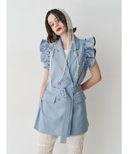 フリルジレミニワンピース【セットアップ対応】