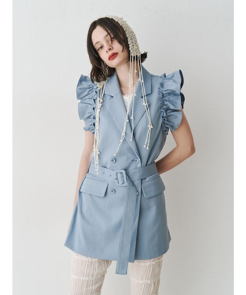 フリルジレミニワンピース【セットアップ対応】