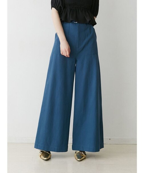 スーパーハイウエストワイドパンツ