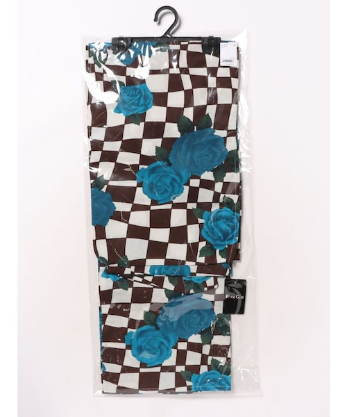 jouetieオリジナル】ローズチェッカーセパレート浴衣｜ジュエティの