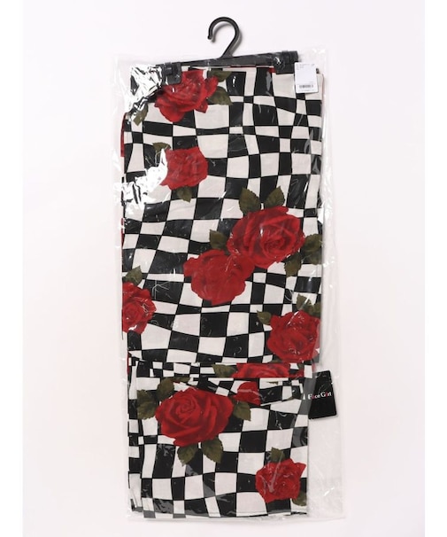 【jouetieオリジナル】ローズチェッカーセパレート浴衣