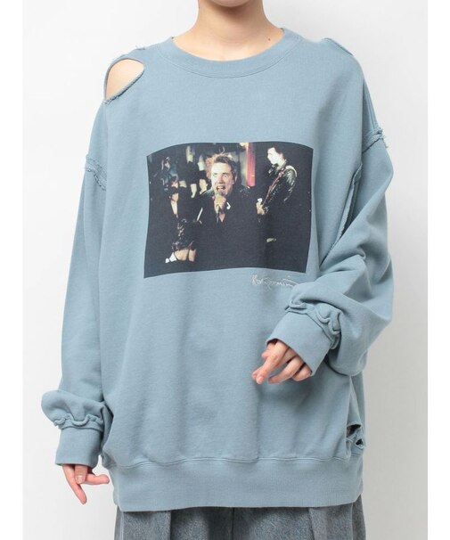 【KevinCummins×jouetie】フォトダメージプルオーバー