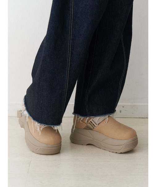 【SHAKA】SHORT MOUTON BOOTIE CHUNKY