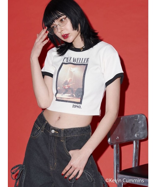 【KevinCummins×jouetie】フィットフォトTシャツ
