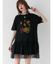 HOLEドッキングチュールワンピース【コラボ】