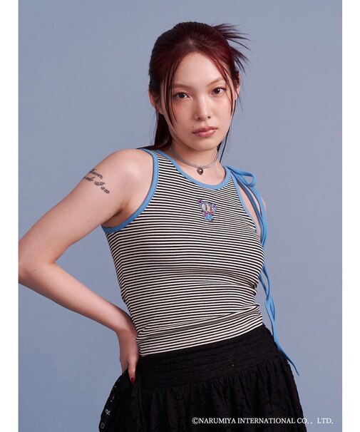 【ANGELBLUE×jouetie】パイピングキャミ