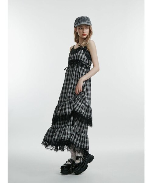 レースドッキングキャミワンピース jouetie（ジュエティ） ワンピース レースドッキングキャミワンピース