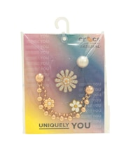 【crocs)】pretty in gold 5pack