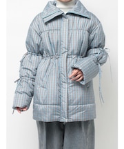 ウエストマークミドルパッファーコート