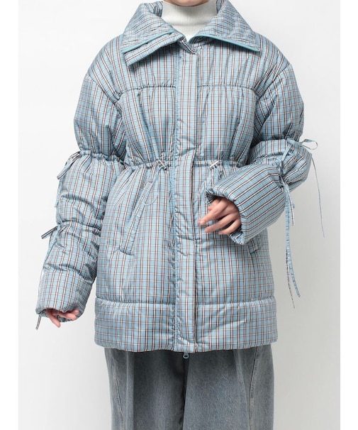 ウエストマークミドルパッファーコート