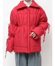 ウエストマークミドルパッファーコート