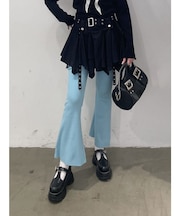 フィットフレアパンツ