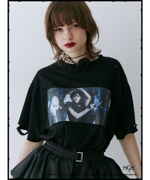 めいちゃん✖︎VVコラボ Tシャツ HONDA】×【MONSTER WORLD】オーバーサイズ半袖コラボTシャツ◇13698