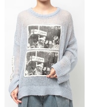 【KevinCummins×jouetie】フォトローゲージニット