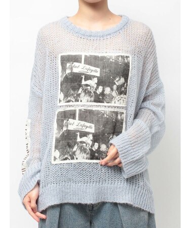 【KevinCummins×jouetie】フォトローゲージニット