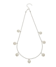 パールコンビチェーンネックレス