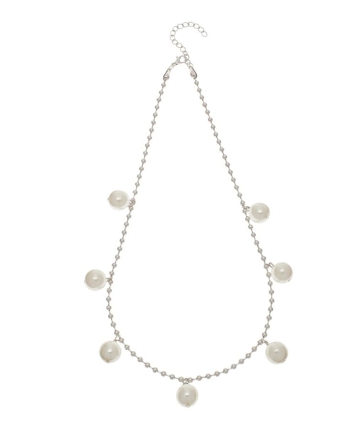 パールコンビチェーンネックレス