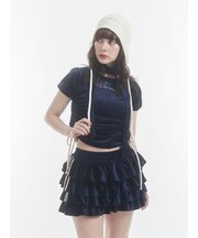 ベロアチョーカートップス