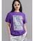 【JANIS】Tie-dye overlay print t-shirts【コラボ】