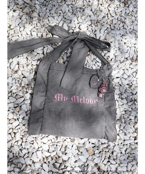【メロクロコラボ】My MelodyリボントートBAG