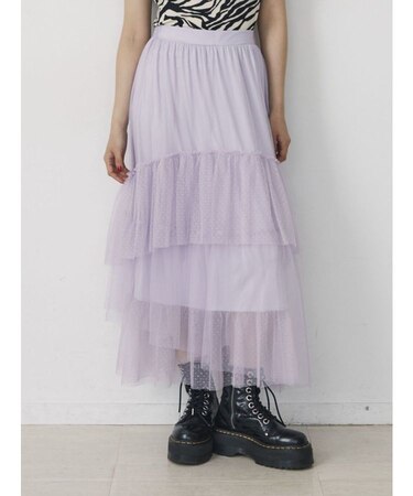 チュールスカート