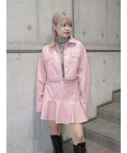 マルチWAYフェイクレザーセットアップ