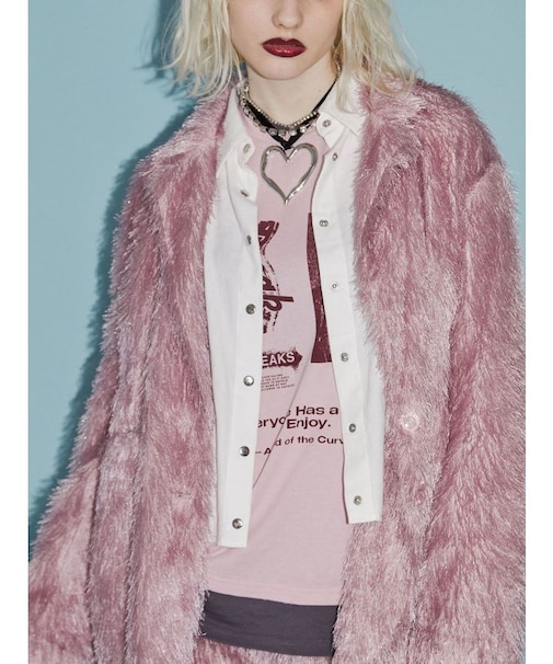 フリンジジャガードジャケット【セットアップ対応】