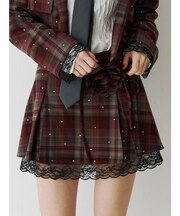 ローズモチーフミニスカパン【セットアップ対応】