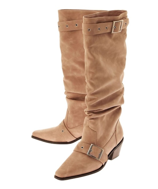 ルーズウエスタンベルトブーツ