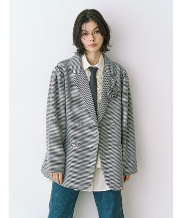 パワショルルーズテーラードジャケット