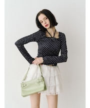 ドットベロアトップス