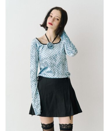 ドットベロアトップス