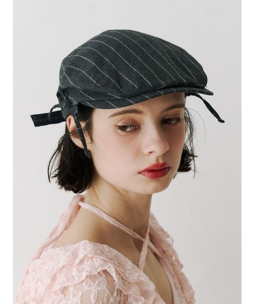 サイドリボンストライプハンチング