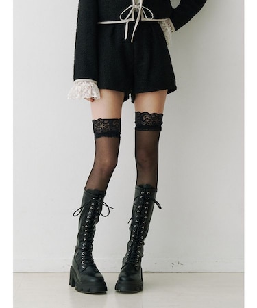 コンパクトツイードショーパン【セットアップ対応】